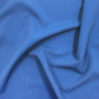 Ткань костюмная василькового цвета