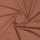 Ткань муслин оранжевого цвета с вышивкой