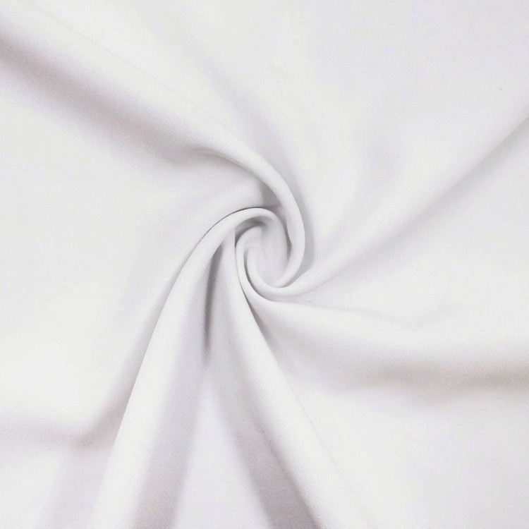 Ткань костюмная яркого белого оттенка