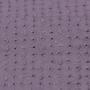 Ткань хлопковая баклажанового цвета с вышивкой 