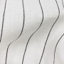 Рубашечная ткань в черно-белую полоску