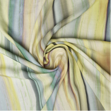 Ткань лен разноцветный с градиентом