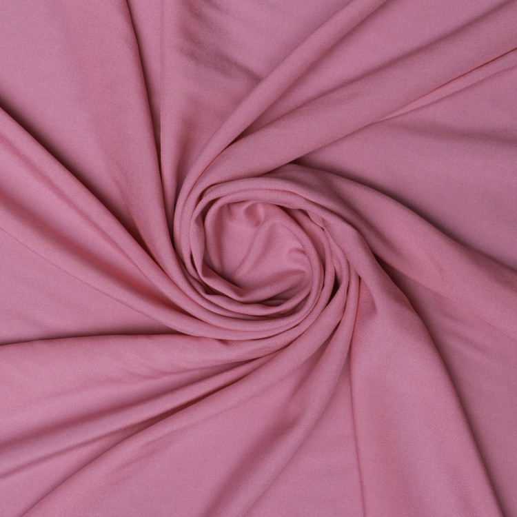 Ткань вискоза насыщенного розового цвета