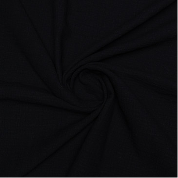Ткань муслин черного цвета