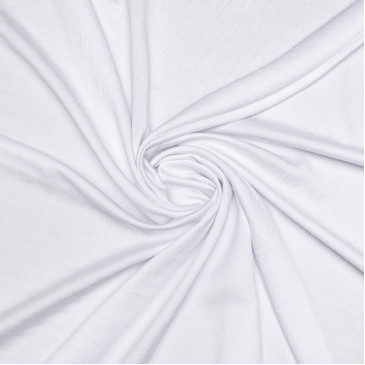 Ткань плательная белого цвета