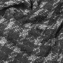 Костюмная ткань Шанель, черно-серая клетка
