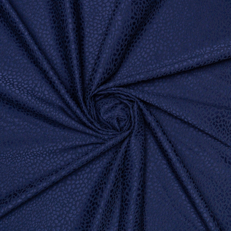 Жаккард, темно-синий цвет