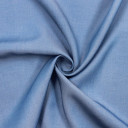 Ткань плательная темно-голубого оттенка