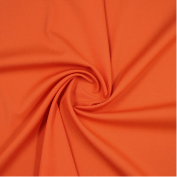 Костюмная ткань оранжевого цвета