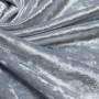 Бархатная ткань, серебристо-серый цвет