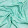 Ткань трикотаж-лен аквамаринового цвета