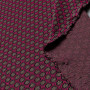Трикотажная ткань, жаккард, бордово-серый принт