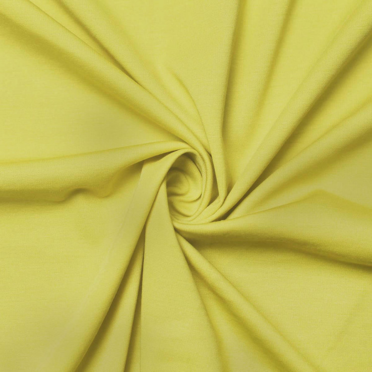 Трикотажная ткань, желтый цвет