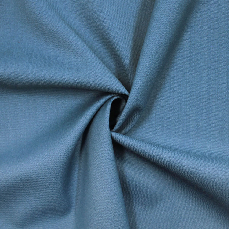Костюмная ткань, ярко-синего цвета