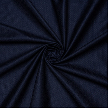 Костюмная ткань темно-синего цвета