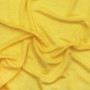 Ткань трикотаж лен ярко-желтого цвета