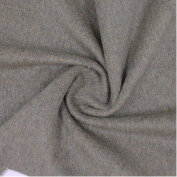 Пальтовая ткань с альпакой, серый цвет, Италия