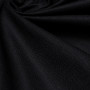 Ткань плательная черного цвета с добавлением льна