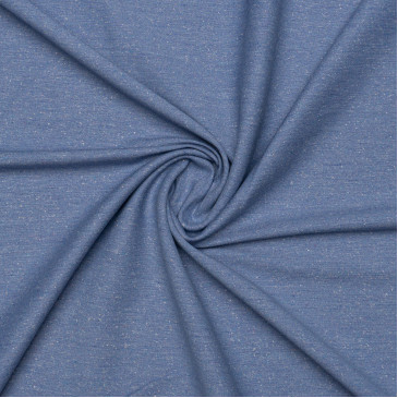 Костюмная ткань сего-голубого цвета