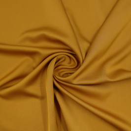 Ткань креп горчичного цвета Ткань креп горчичного цвета