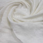 Трикотажное полотно молочного цвета из 100% льна Трикотажное полотно молочного цвета из 100% льна