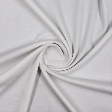 Трикотажное полотно молочно-белое