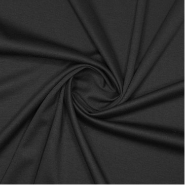 Трикотажное полотно черного цвета