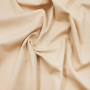 Ткань рубашечная из хлопка с эластаном песочного цвета