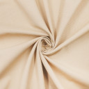 Ткань рубашечная из хлопка с эластаном песочного цвета Ткань рубашечная из хлопка с эластаном песочного цвета