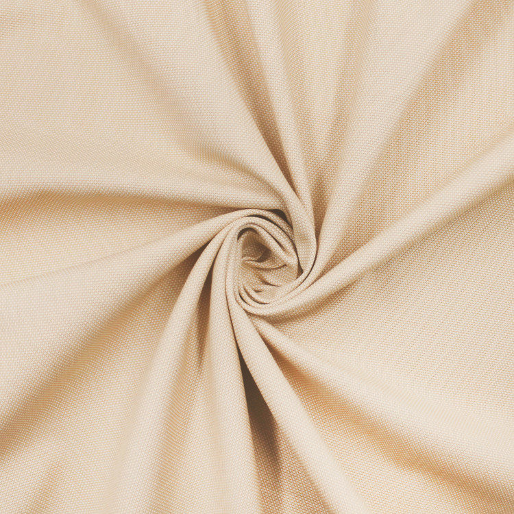 Ткань рубашечная из хлопка с эластаном песочного цвета