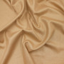 Ткань плательная бежево-золотая со льном