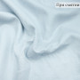 Ткань плательная голубая со льном