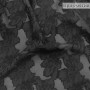 Ткань деворе черная