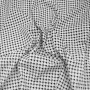 Ткань рубашечная черно-белая