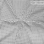 Ткань рубашечная черно-белая