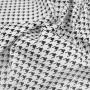 Ткань рубашечная черно-белая