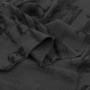 Костюмная ткань натуральная черного цвета Костюмная ткань натуральная черного цвета