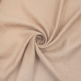 Плательная ткань бежевого цвета