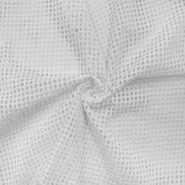 Ткань вышитая белого цвета Ткань вышитая белого цвета