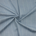 Ткань голубая в полоску из 100% хлопка