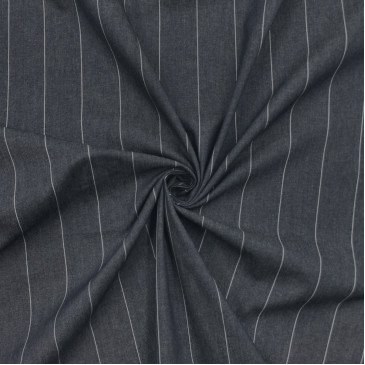 Ткань в полоску из 100% хлопка