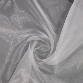 Органза ткань молочного цвета