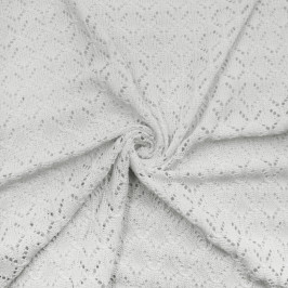 Ажурный трикотаж молочного цвета Ажурный трикотаж молочного цвета