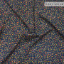 Плательная ткань из вискозы в желтые цветы