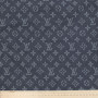 Джинсовая ткань темно-синяя Louis Vuitton