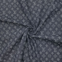 Джинсовая ткань темно-синяя Louis Vuitton