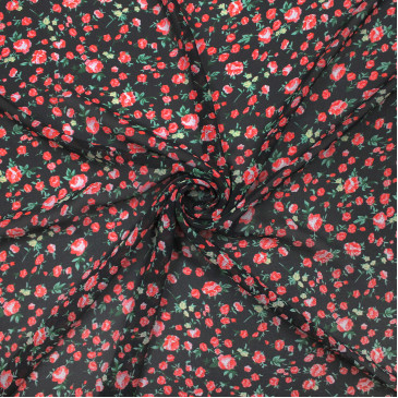 Шифон в розочки