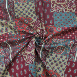 Хлопок 100% с геометрическим рисунком