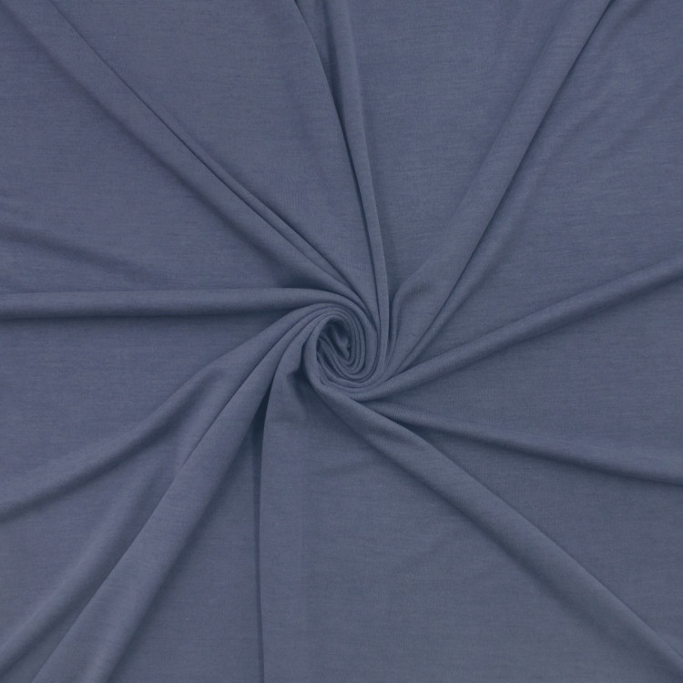 Трикотажное полотно синего цвета Италия Трикотажное полотно синего цвета Италия