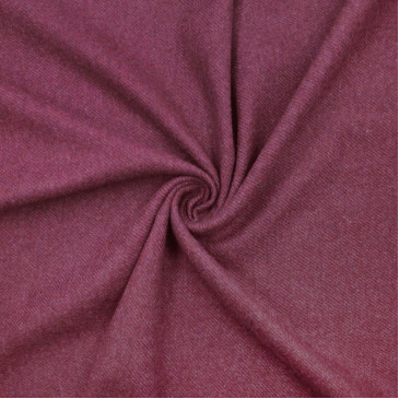 Костюмная полушерстяная бордовая ткань